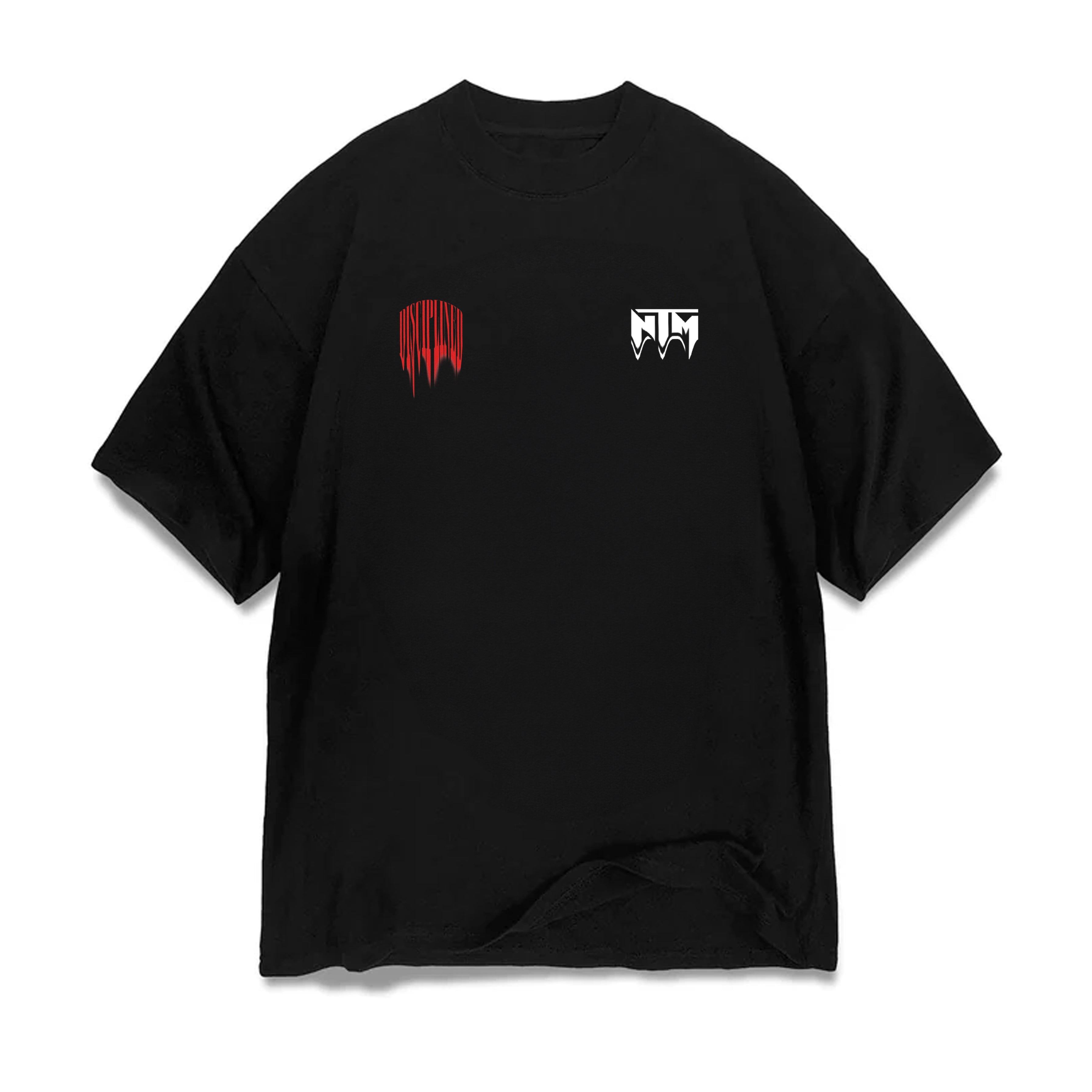 HERCULES 'DISCIPLINED' TEE - BLACK - NTM Apparel