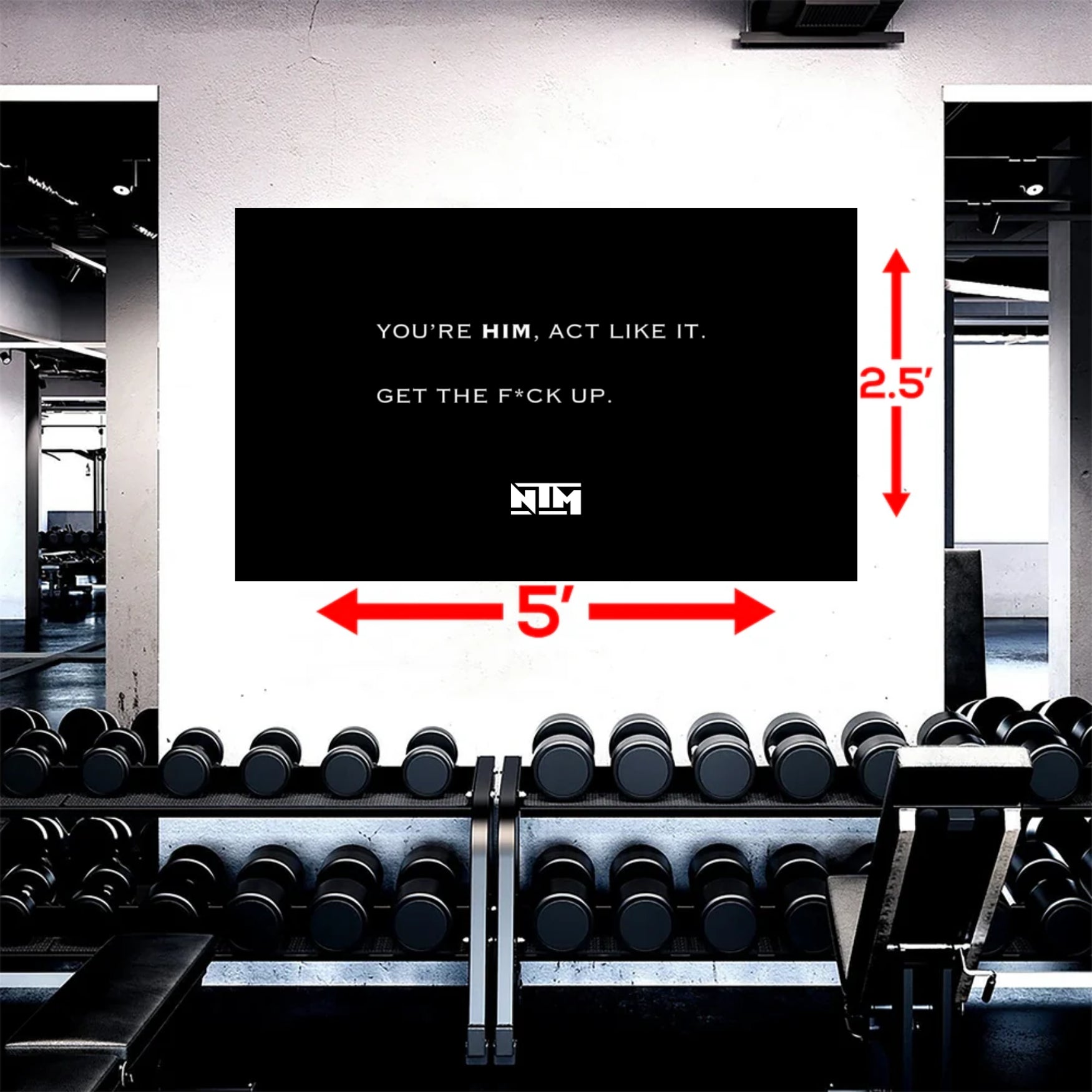 YOU'RE HIM FLAG - NTM Apparel