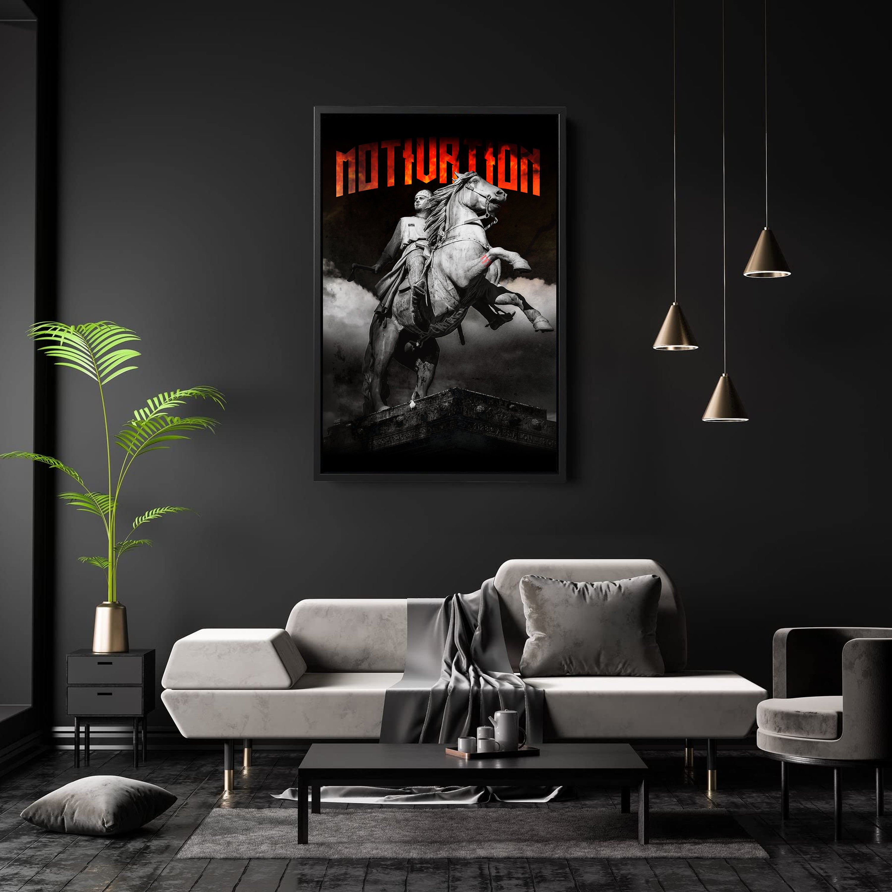 'THE RIDING CRUSADER' CANVAS - NTM Apparel