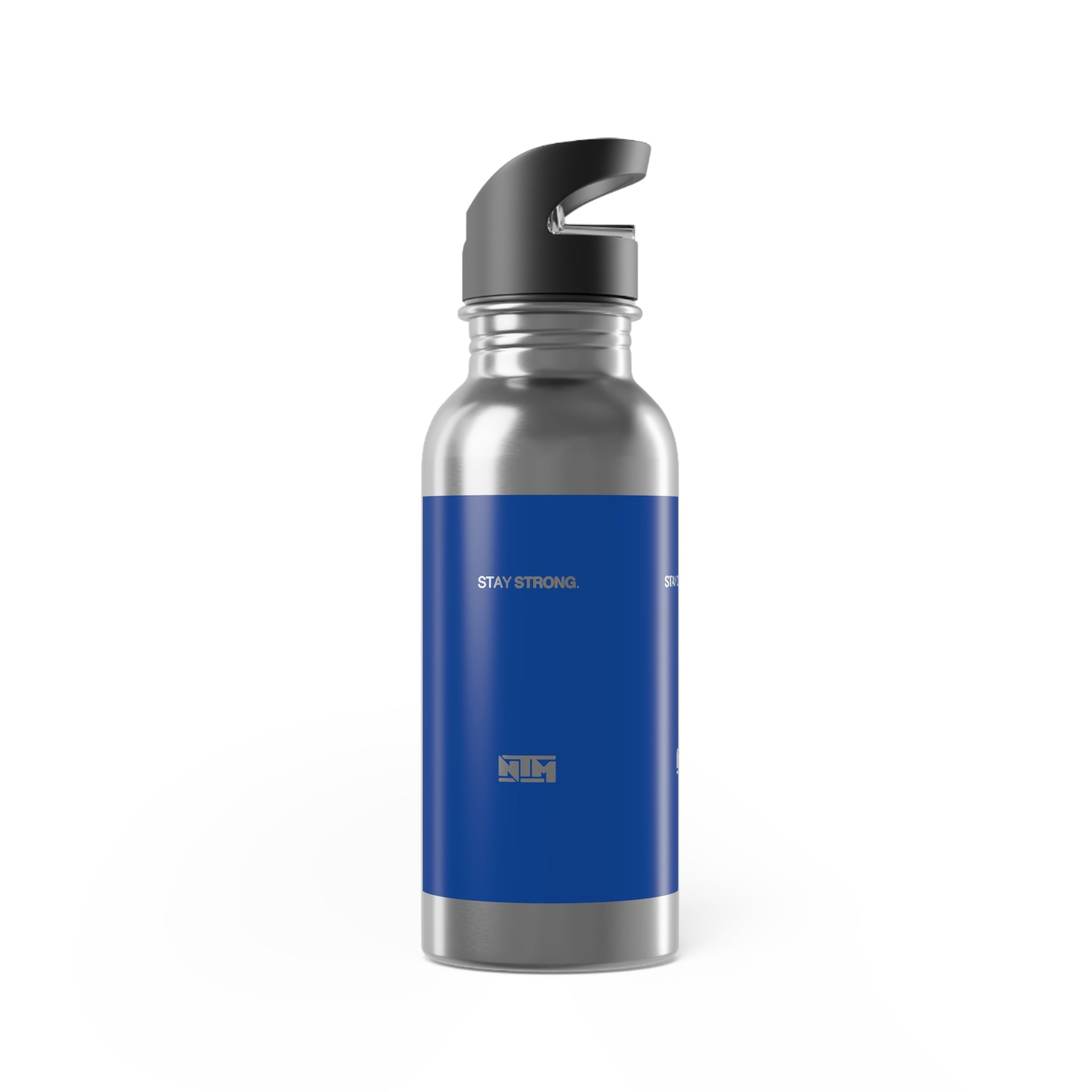 STAY DISCIPLINED STEEL WATER BOTTLE - NAVY - NTM Apparel