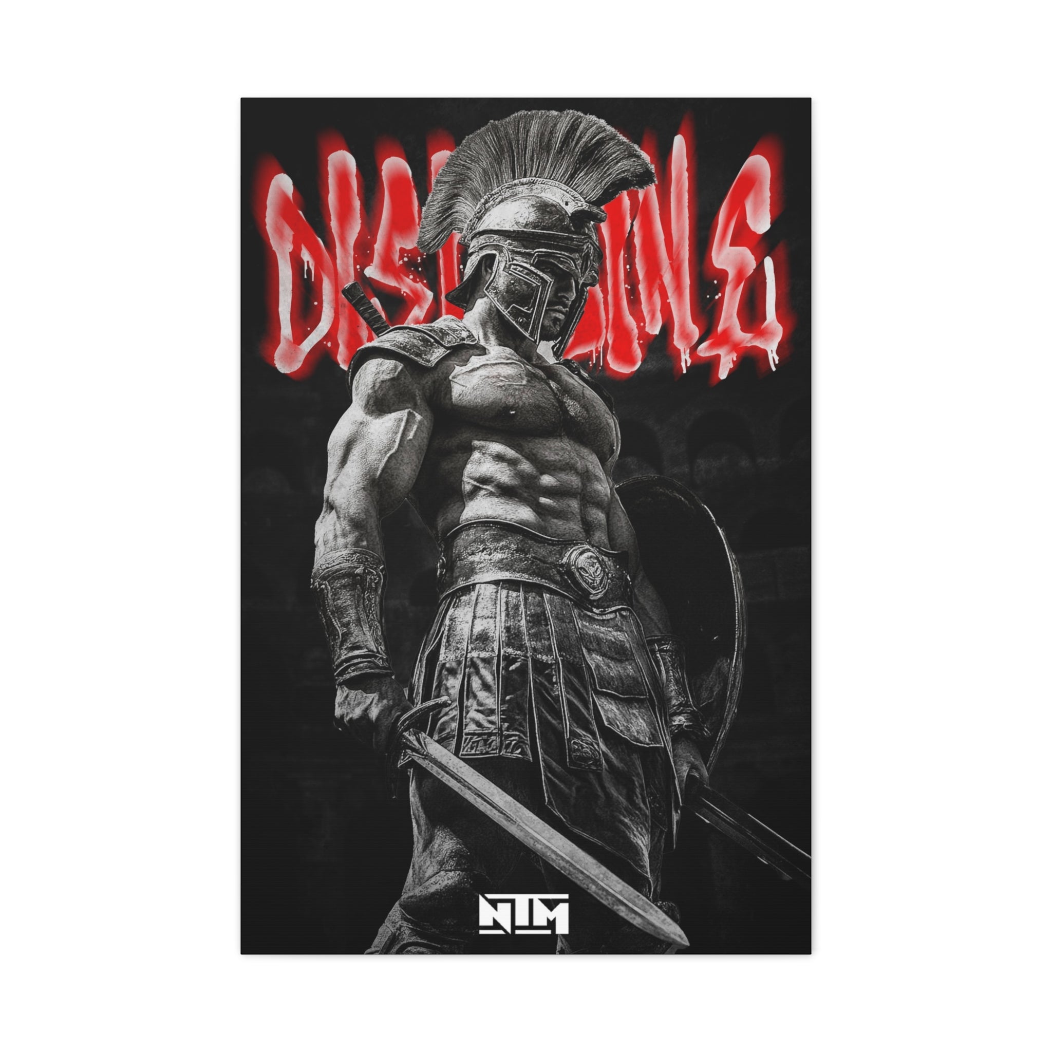 'VICTORIOUS SPARTAN' CANVAS - NTM Apparel