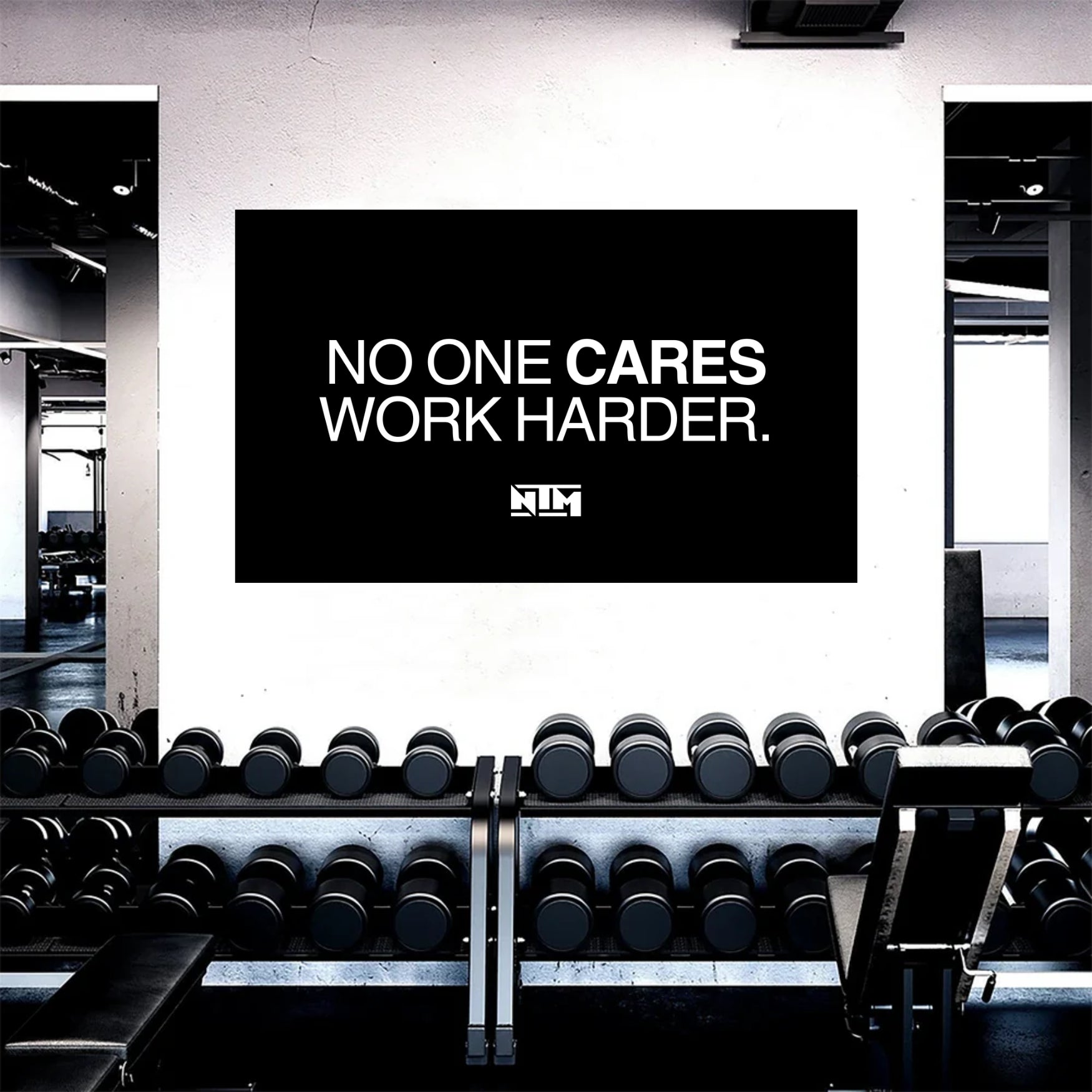 WORK HARDER FLAG - NTM Apparel