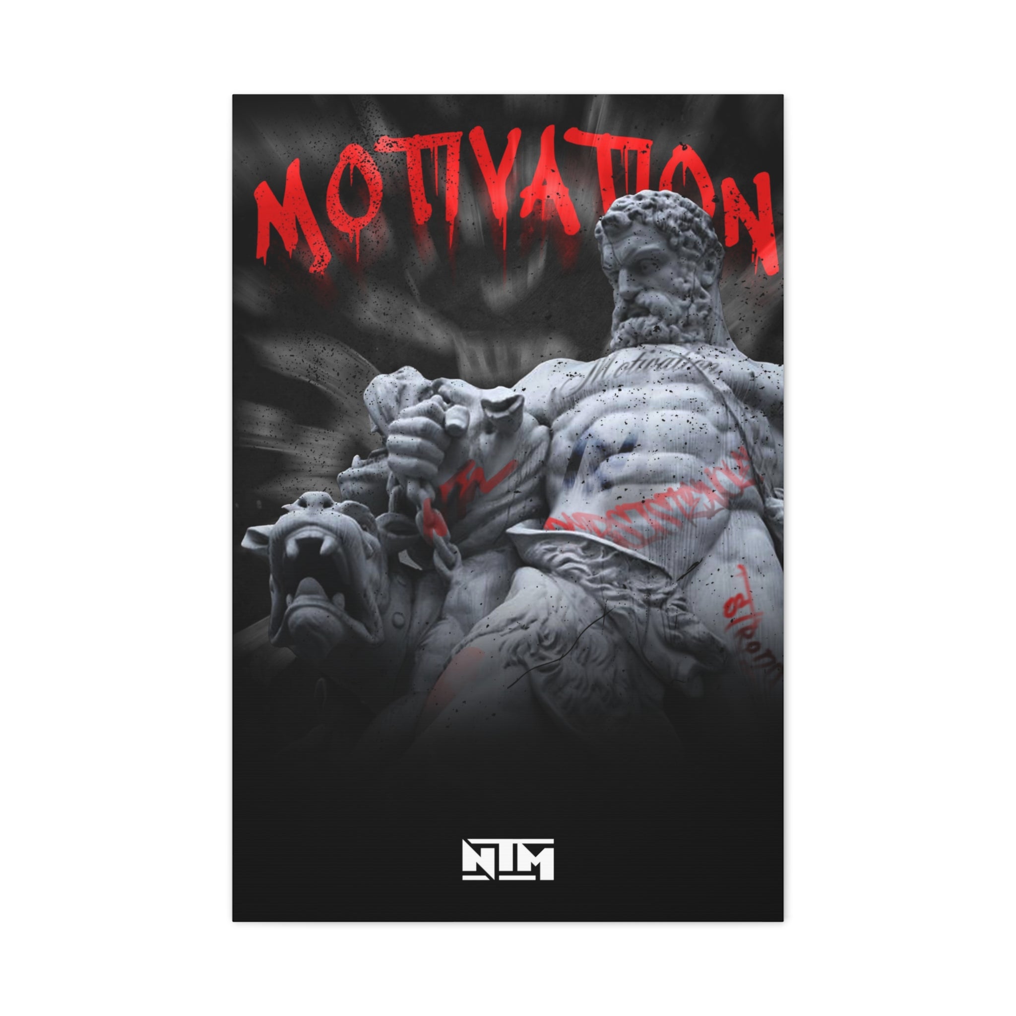 'HERCULES & THE HOUND' CANVAS - NTM Apparel