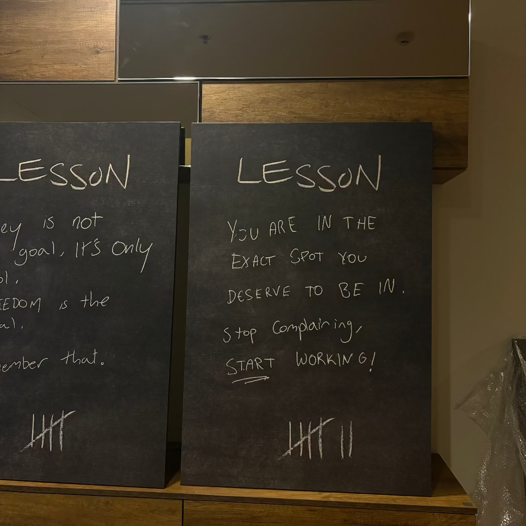 'Lesson VII' Canvas
